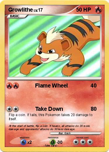 Pokemon Growlithe