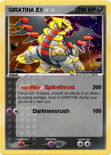 Pokemon GIRATINA EX