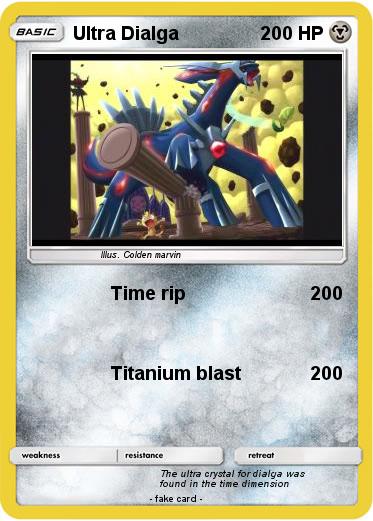 Pokemon Ultra Dialga