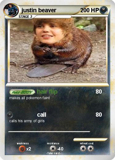 Pokemon justin beaver