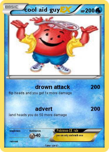 Pokemon cool aid guy