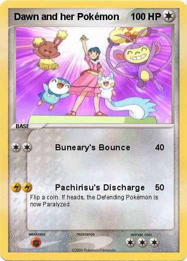 Pokemon Dawn and her Pokémon 