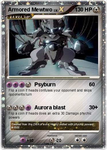 Pokemon Armored Mewtwo