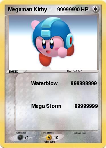 Pokemon Megaman Kirby       999999