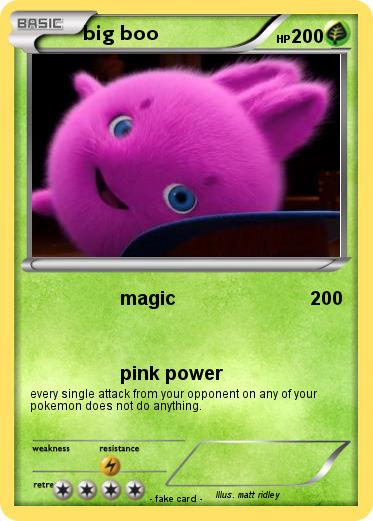 Pokemon big boo