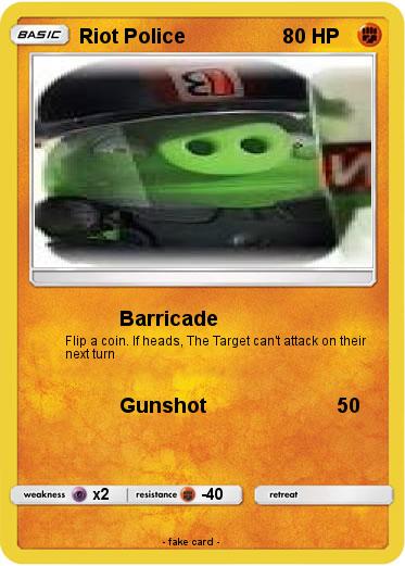 Pokemon Riot Police