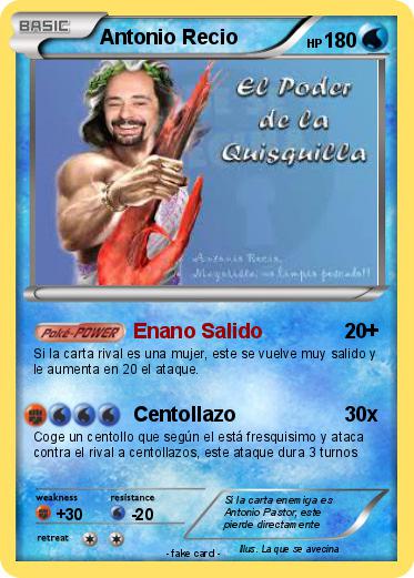 Pokemon Antonio Recio
