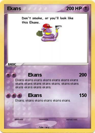 Pokemon Ekans