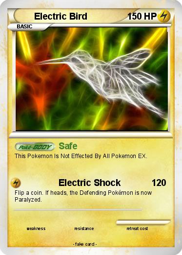 Pokemon Electric Bird