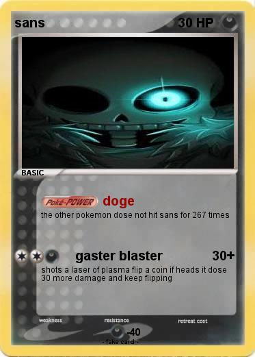 Pokemon sans