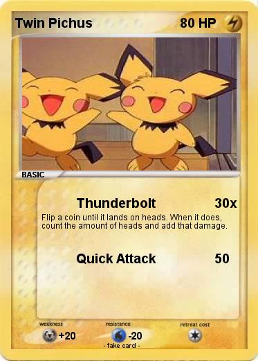Pokemon Twin Pichus
