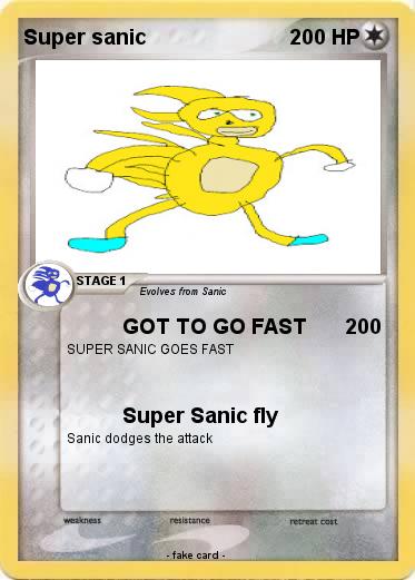 Pokemon Super sanic