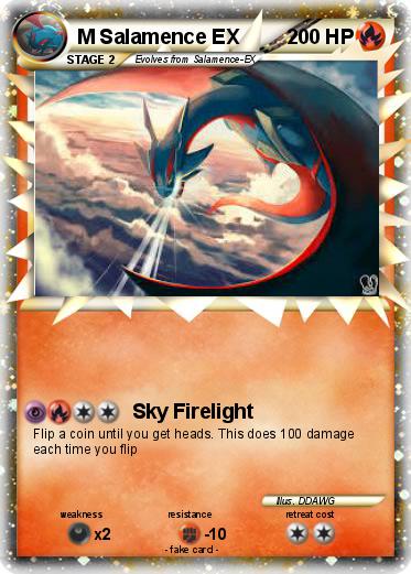 Pokemon M Salamence EX