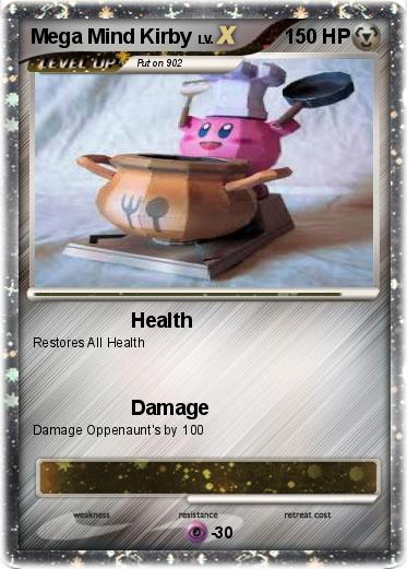 Pokemon Mega Mind Kirby