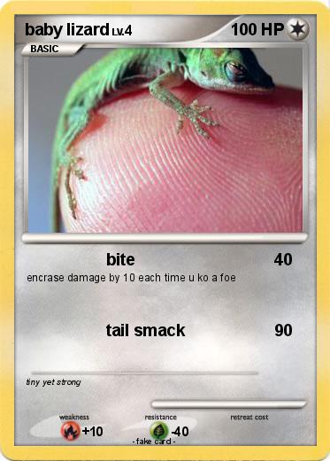 Pokemon baby lizard
