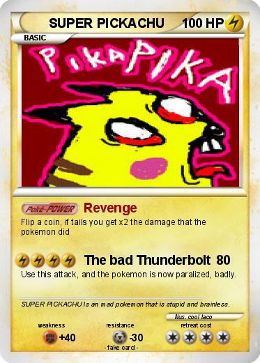 Pokemon SUPER PICKACHU