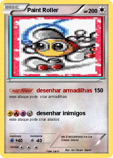 Pokemon Paint Roller