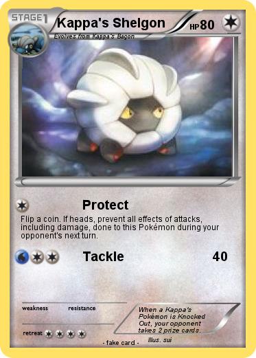Pokemon Kappa's Shelgon