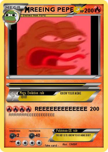 Pokemon REEING PEPE