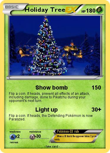 Pokemon Holiday Tree