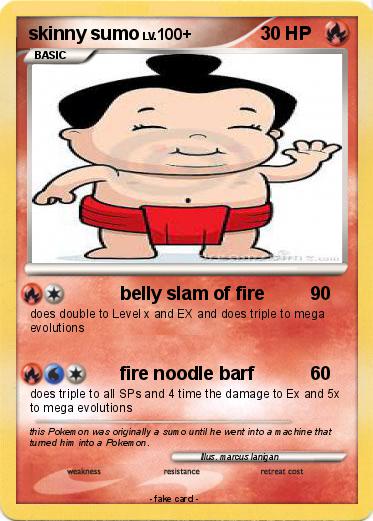 Pokemon skinny sumo