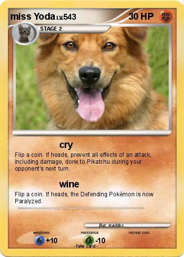 Pokemon miss Yoda