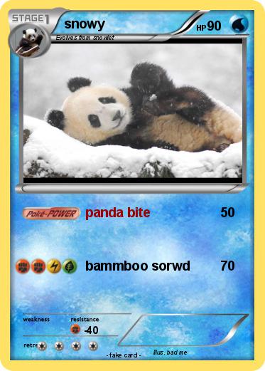 Pokemon snowy