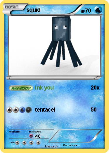 Pokemon squid