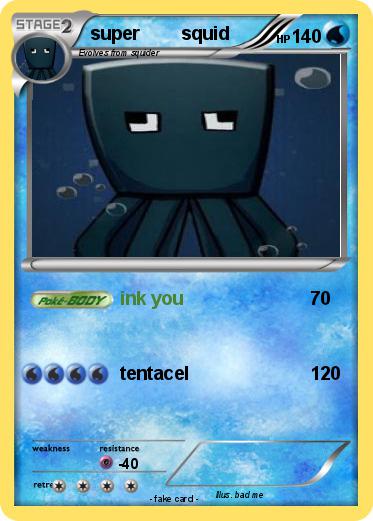 Pokemon super        squid