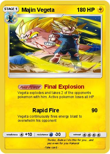 Pokemon Majin Vegeta