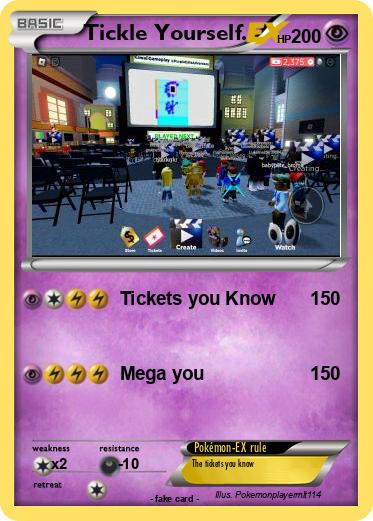 Pokemon Tickle Yourself.