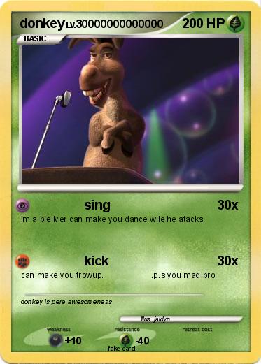 Pokemon donkey