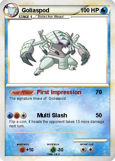 Pokemon Goliaspod