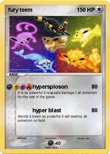 Pokemon fury teem