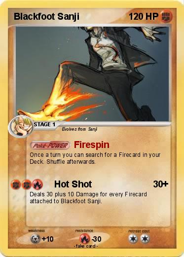 Pokemon Blackfoot Sanji