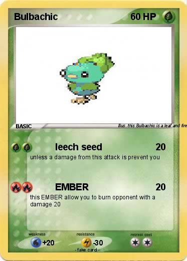 Pokemon Bulbachic