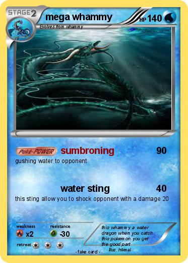 Pokemon mega whammy