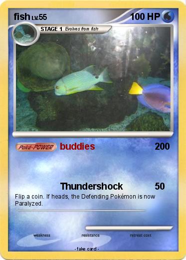 Pokemon fish