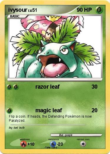 Pokemon ivysour