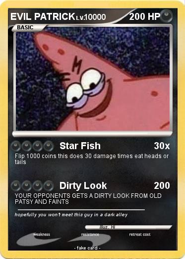 Pokemon EVIL PATRICK