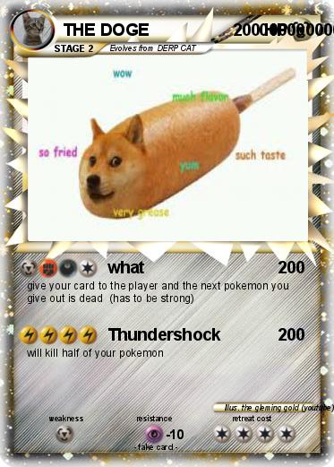 Pokemon THE DOGE                        000000000