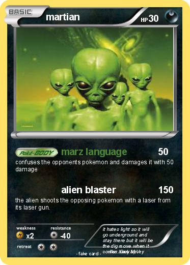 Pokemon martian