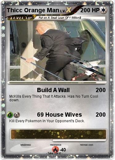 Pokemon Thicc Orange Man