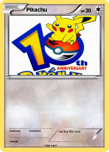 Pokemon Pikachu