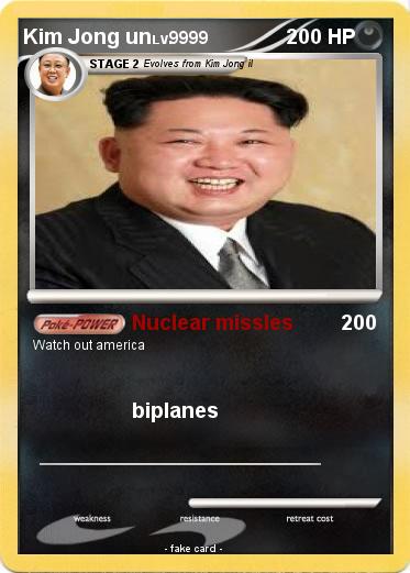 Pokemon Kim Jong un