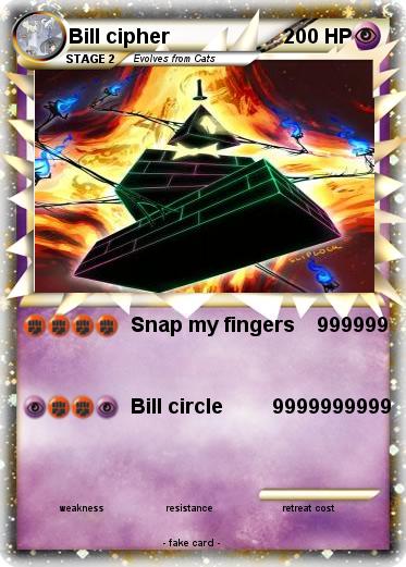Pokemon Bill cipher