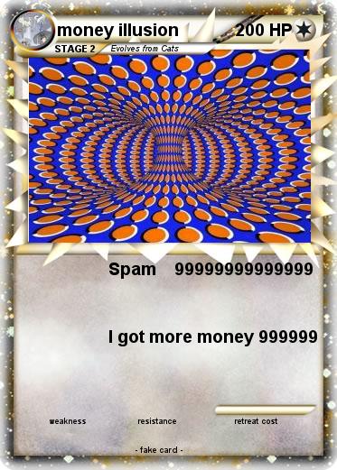 Pokemon money illusion