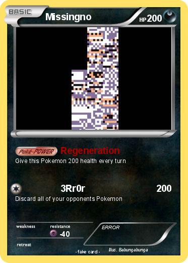 Pokemon Missingno