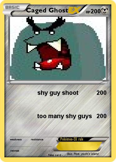 Pokemon Caged Ghost