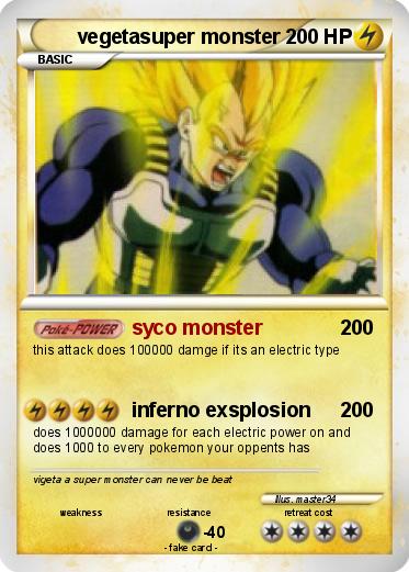 Pokemon vegetasuper monster